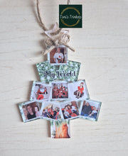 Personalised photo christmas tree